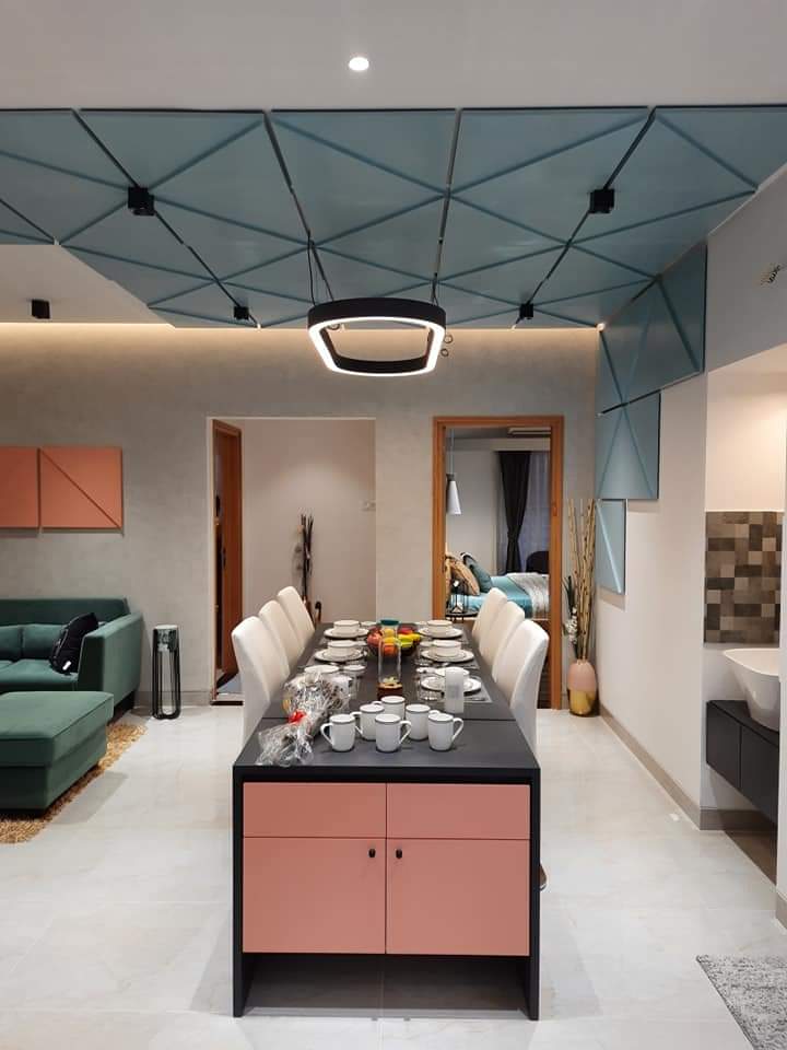 Vishal Residence dining area interior